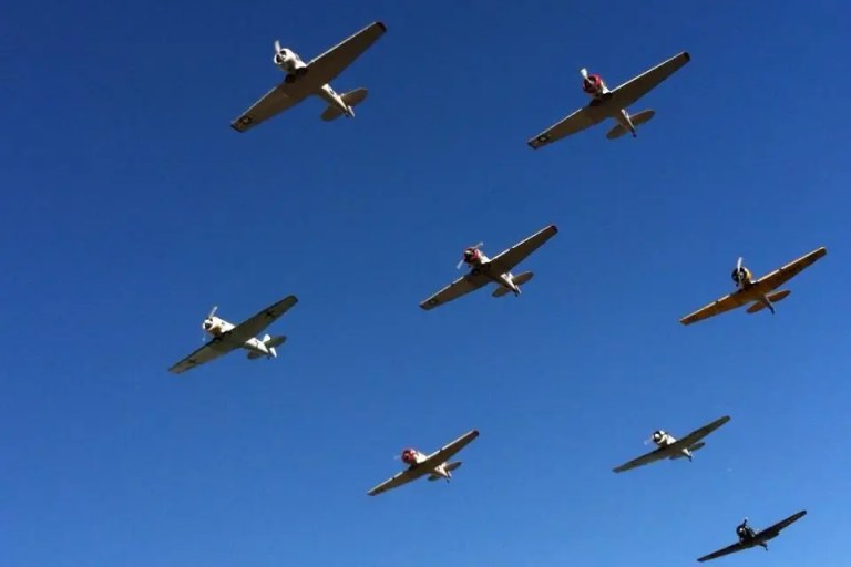 Flying in a time