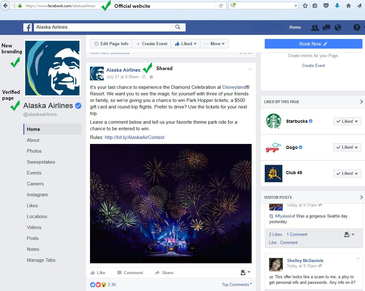 How to spot a scam ticket giveaway - Alaska Airlines News