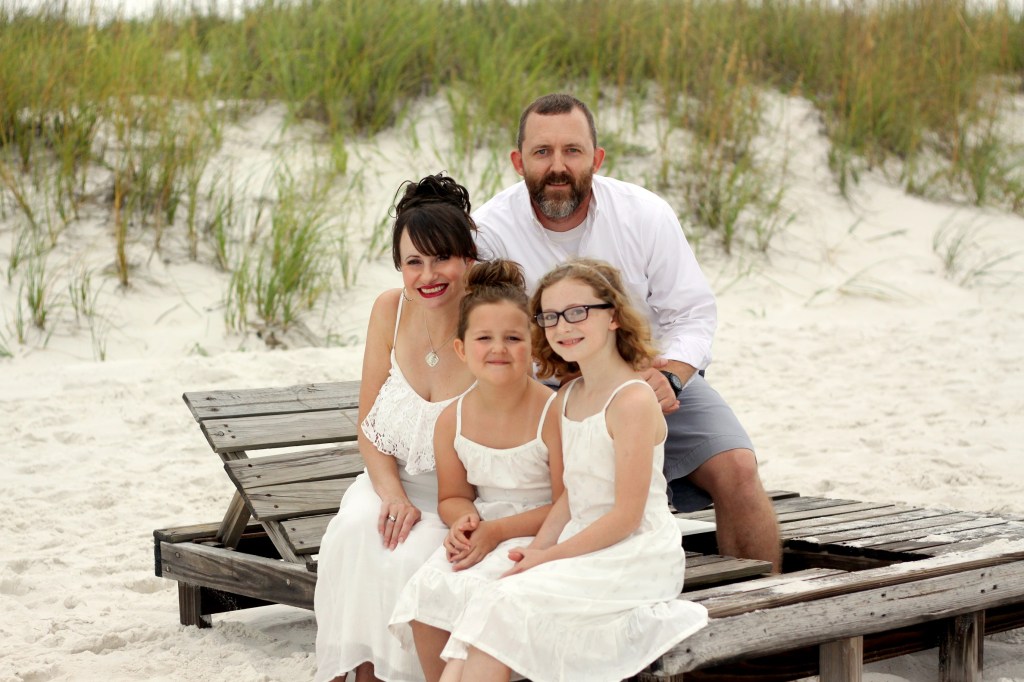 Family at Pensacola Beach