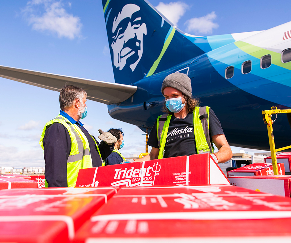 First Copper River salmon arrives safely in Seattle Alaska Airlines News