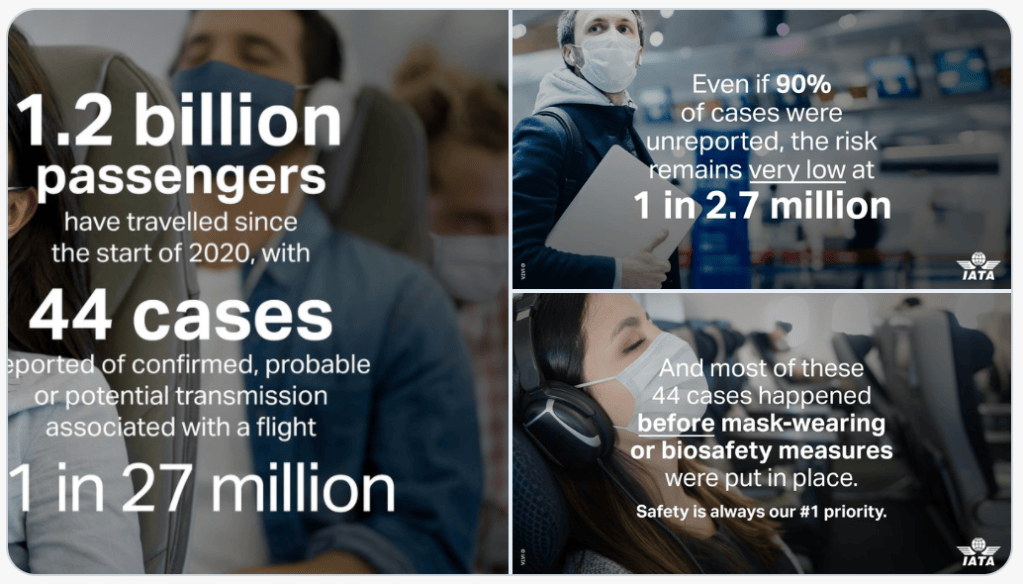 Experts say airplanes are among the safest indoor environments in the ...