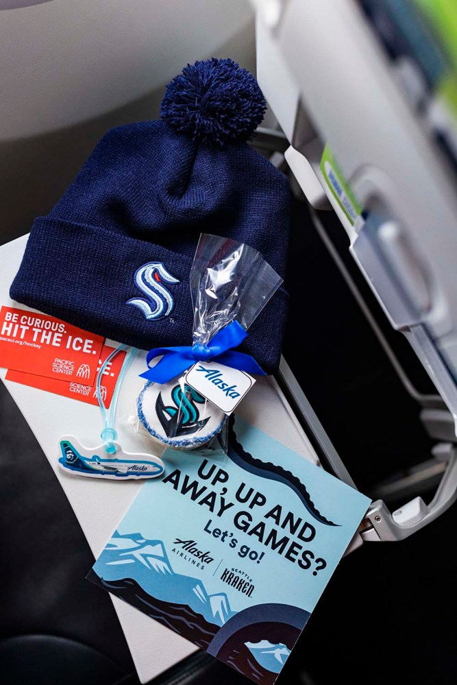 Alaska Airlines releases the Kraken (on a plane) just in time for NHL ...