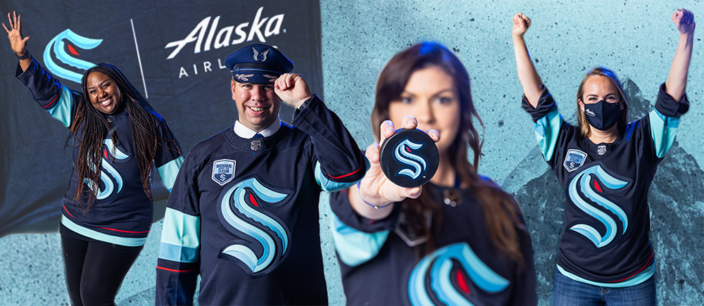 GOAL! Seattle Kraken fans to receive early boarding on Alaska Airlines