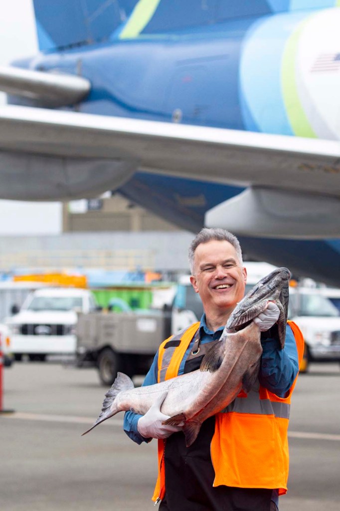 Alaska Air Cargo delivers season’s first Copper River Salmon to Seattle