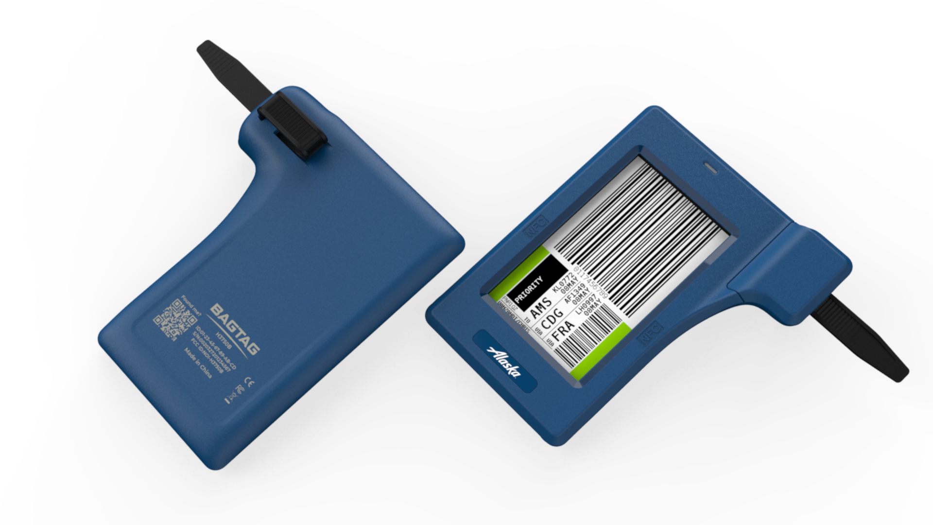 Alaska Airlines becomes first U.S. airline to launch electronic bag tag program Alaska Airlines News