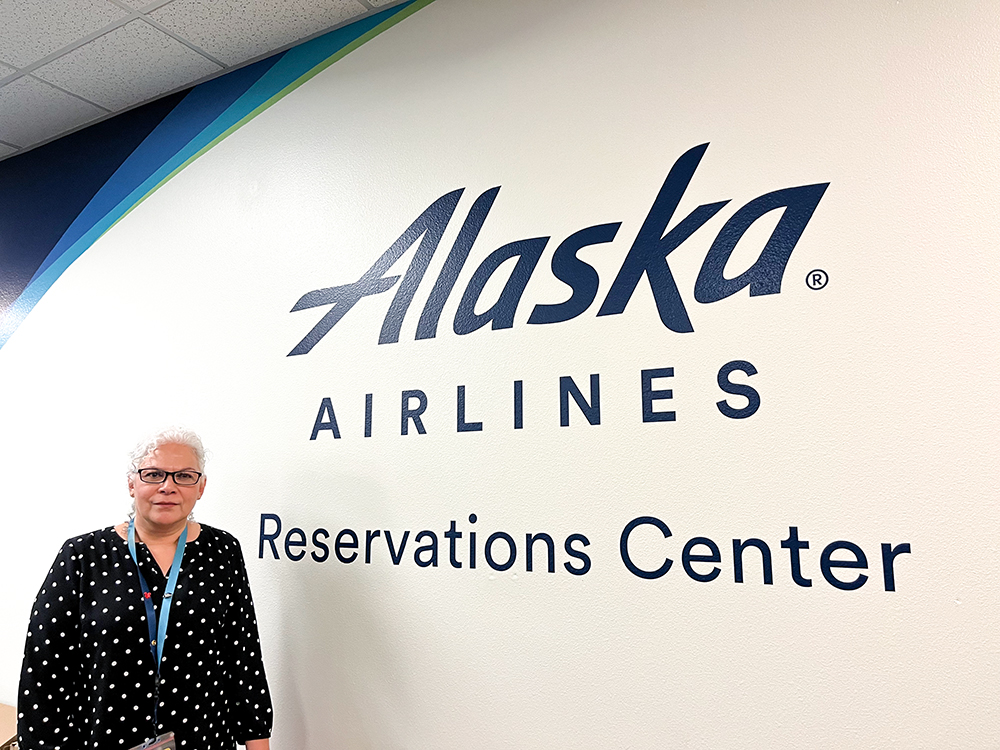 Employee aims to make Alaska the airline of choice for the Hispanic