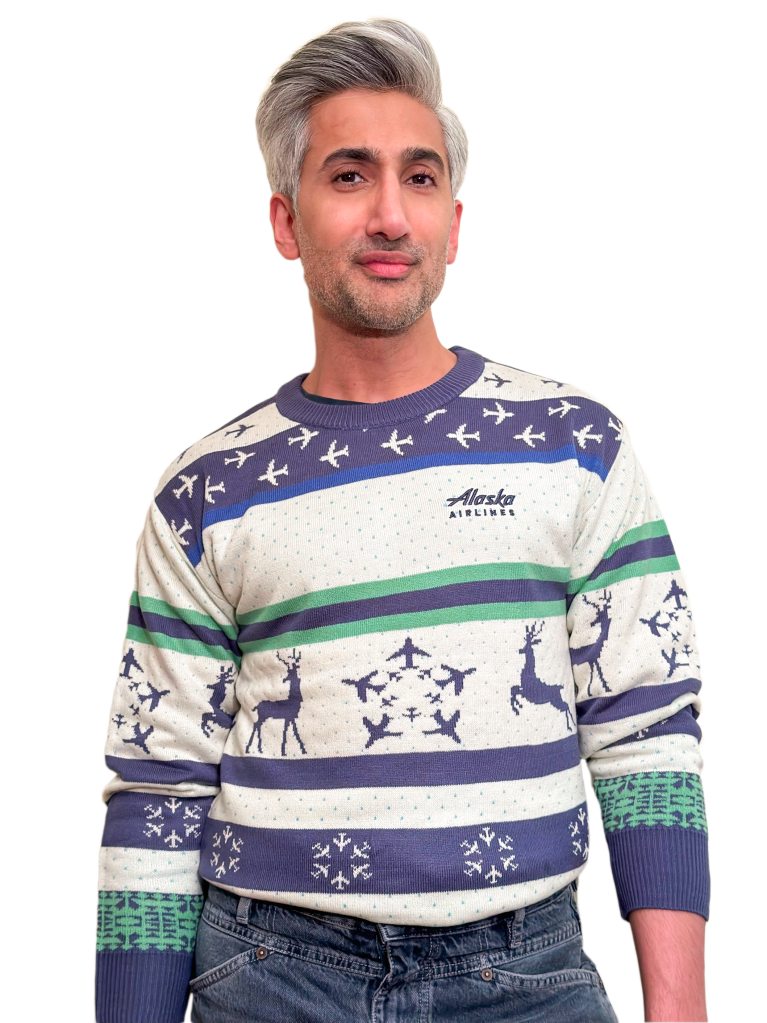 Alaska Airlines Celebrates Ugly Christmas Sweater Day