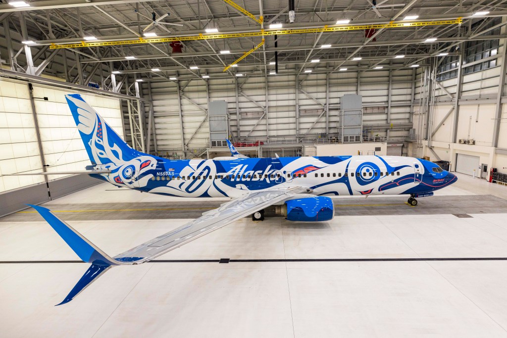 Native artist Crystal Worl designs Alaska Airlines aircraft taking  Indigenous language and art to the skies - Alaska Airlines News