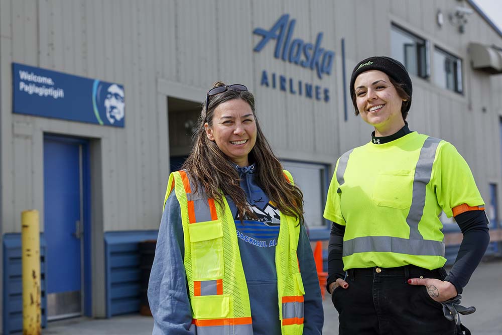 Alaska Airlines employee sparks innovative recycling tactic in Nome