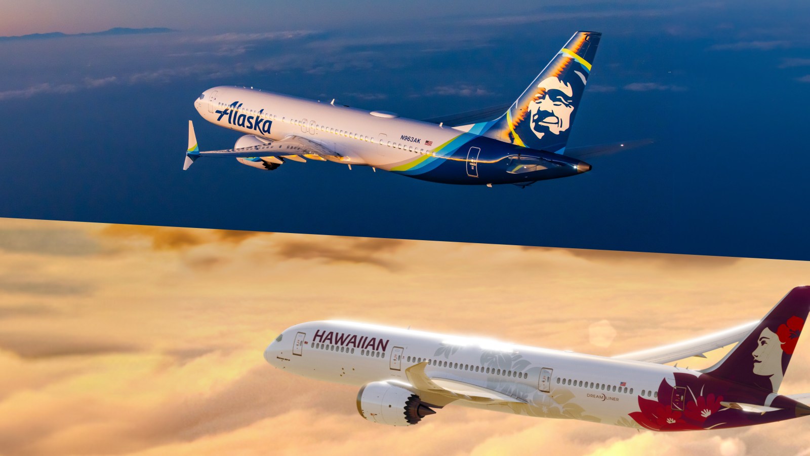 Alaska Airlines and Hawaiian Airlines to Combine, Expanding