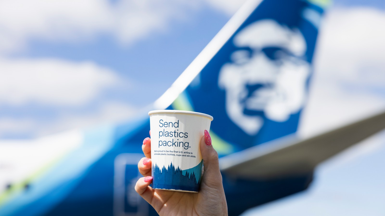 Alaska Airlines Paper Cups - Alaska Airlines, Hawaiian Airlines and ...
