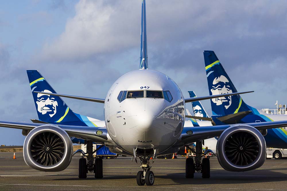 Alaska Airlines planes