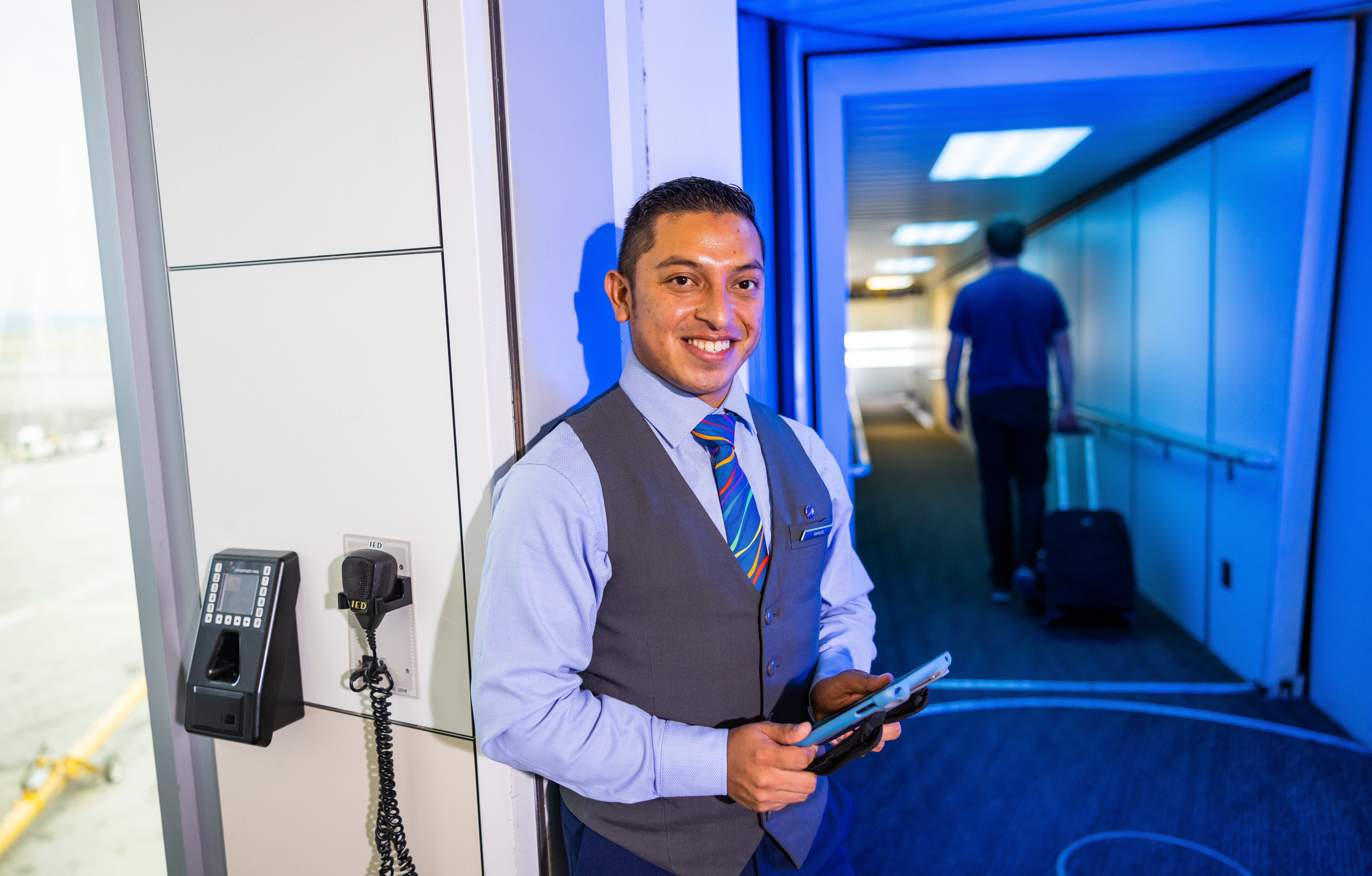 HA Guest Service Agent assisting customers