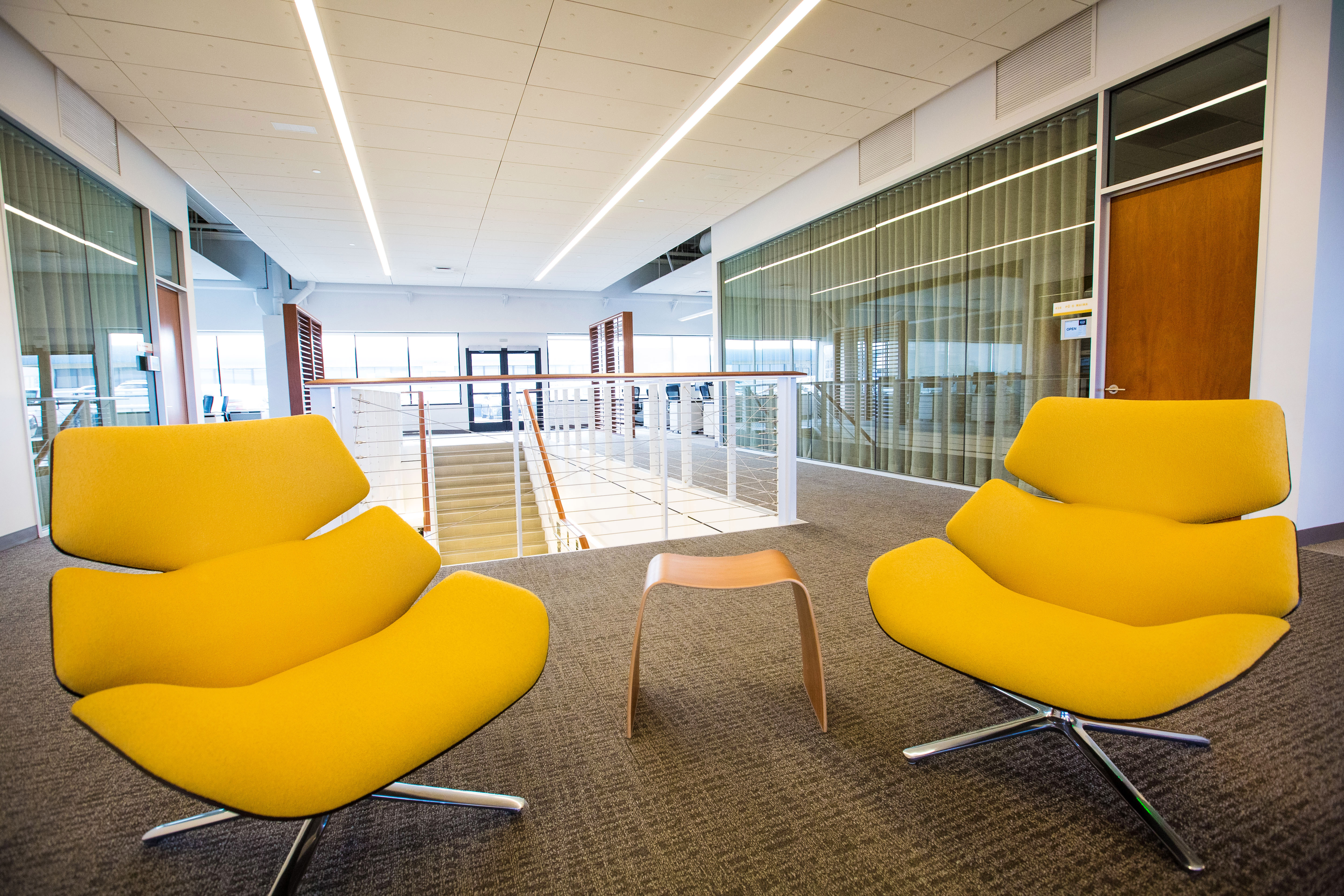 4th Floor Chairs Open Office Design