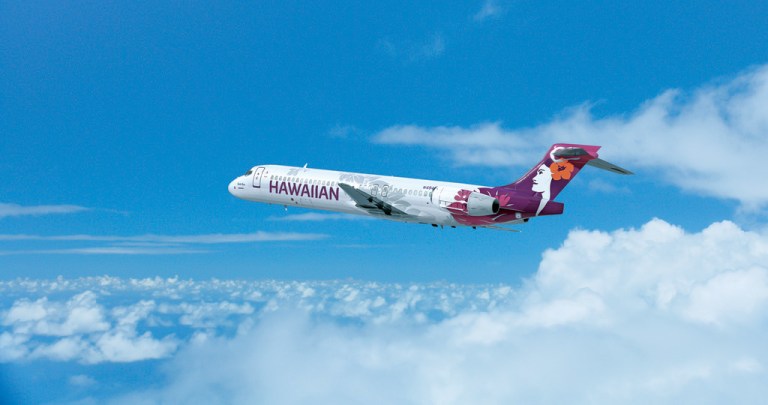 FUSE_B717_over_clouds