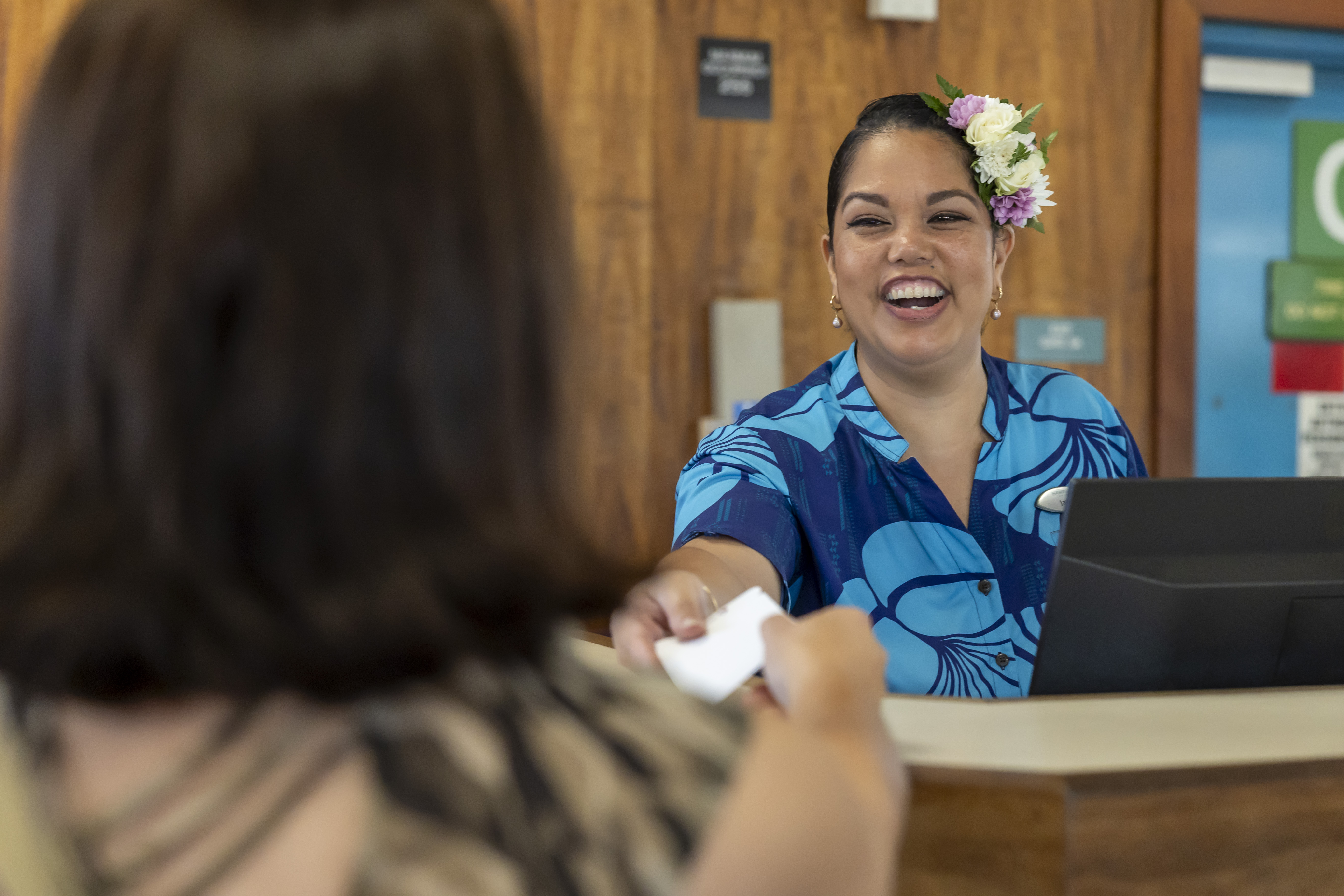 Hawaiian Airlines guest service agent
