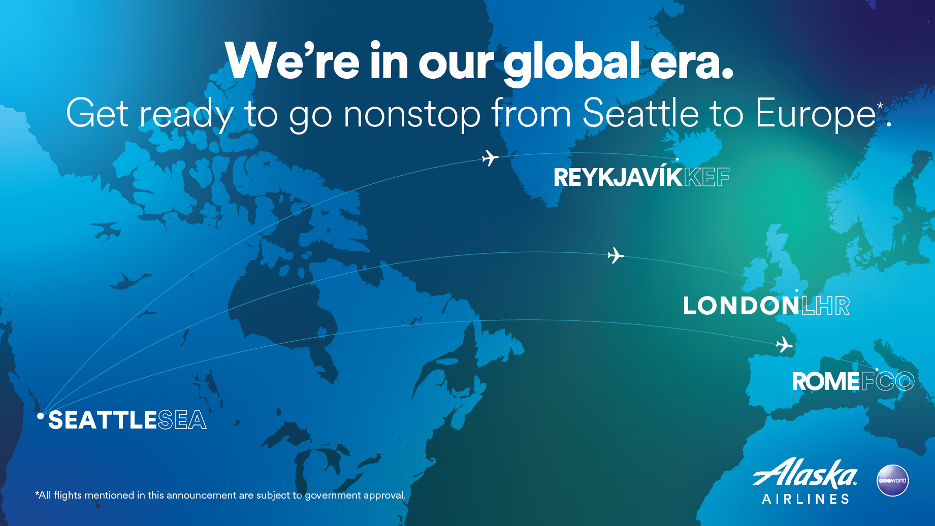 AS London Rekjavik ONLY Route Map AS New Intl Route Map