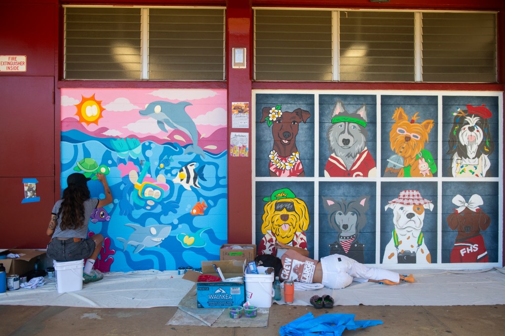 Hawai’i Walls 2025 - Day 5 at Farrington High School.
