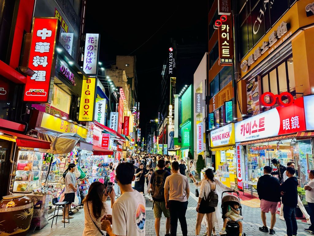 Seoul at night Seoul at night