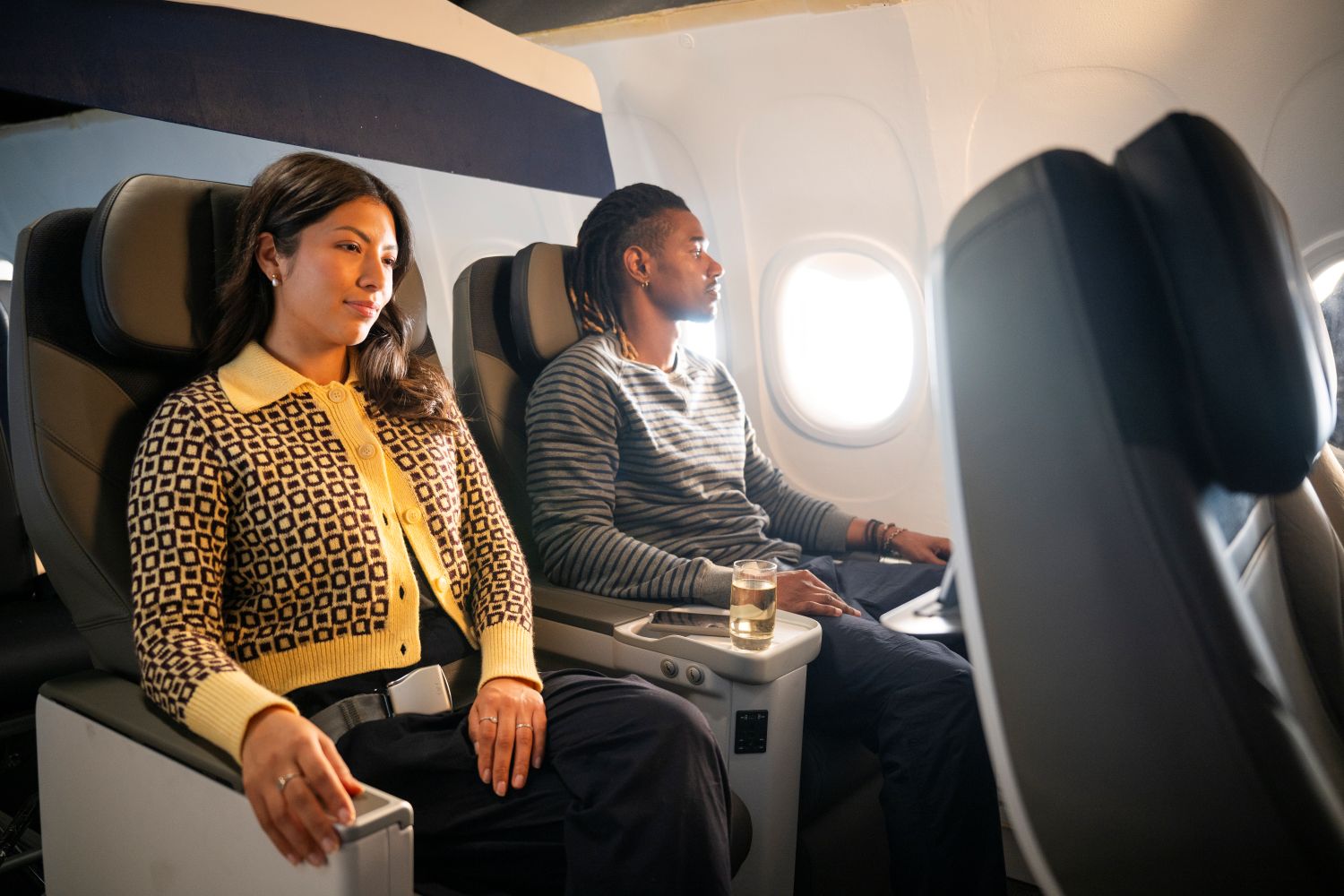 first class Boeing 737 first class