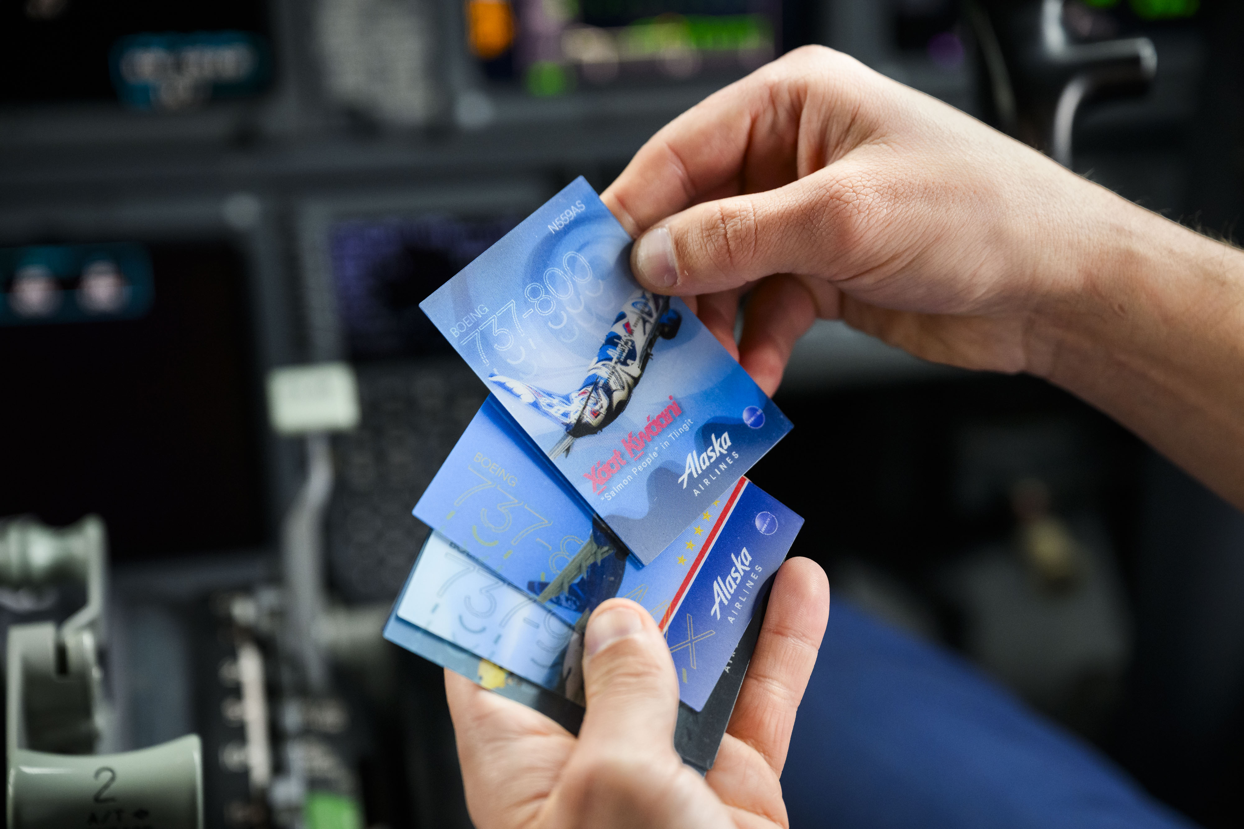 Alaska Airlines Trading Cards