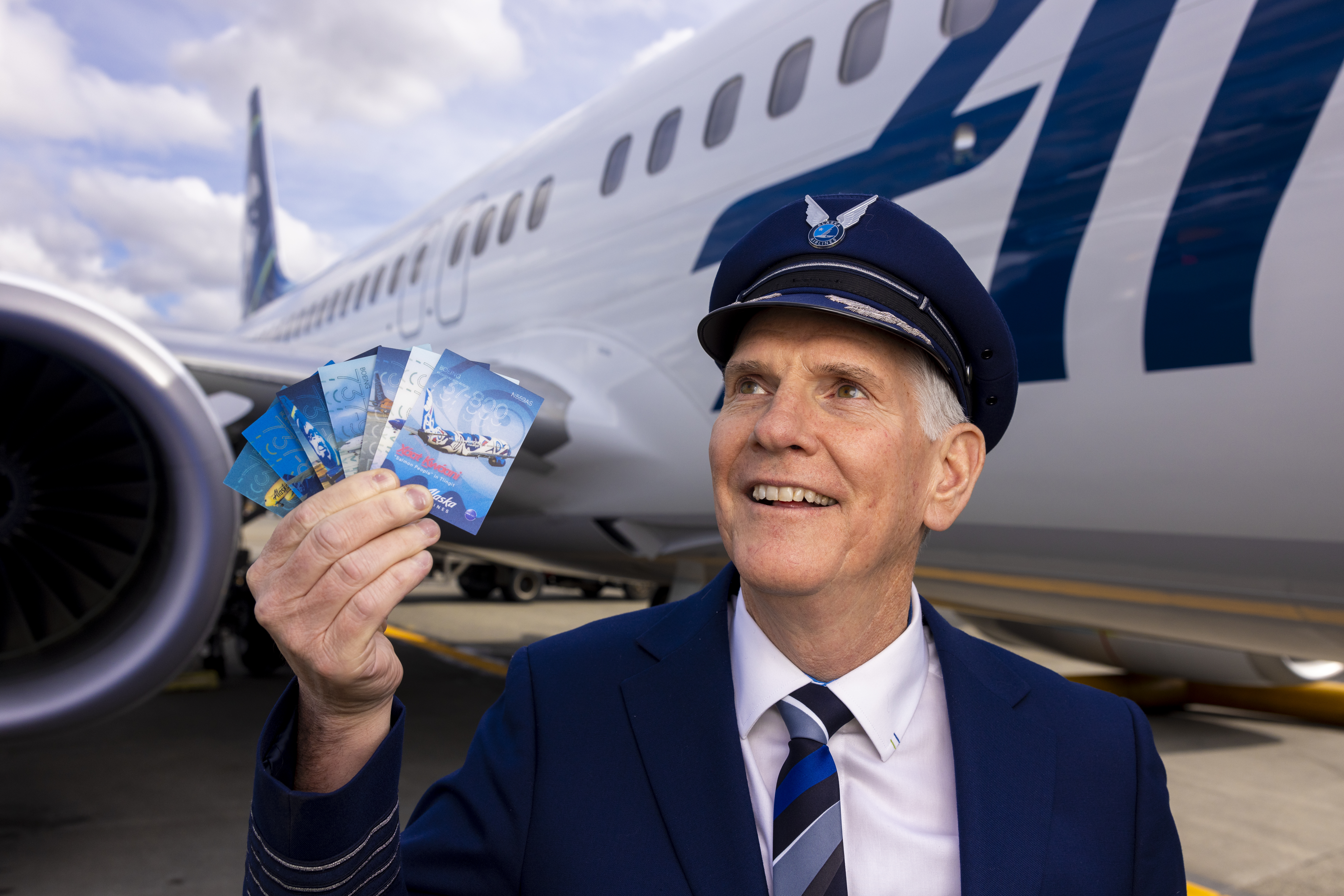 Alaska Airlines Trading Cards