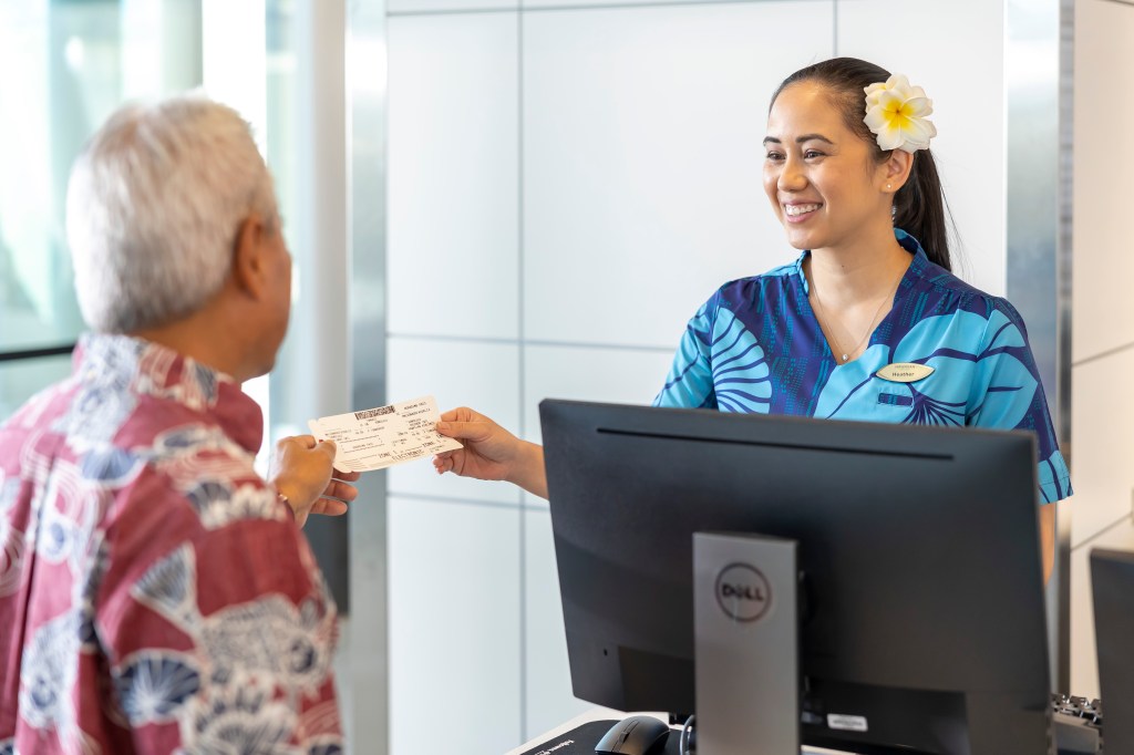 Hawaiian Airlines guest service agent