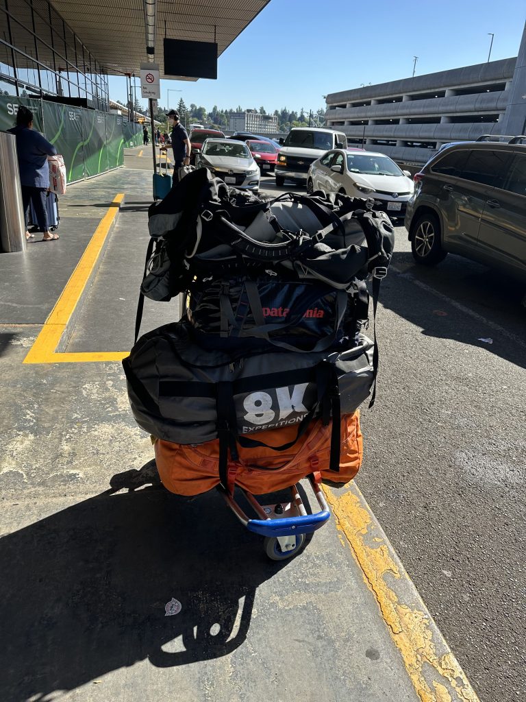 Nate's bags at SEA
