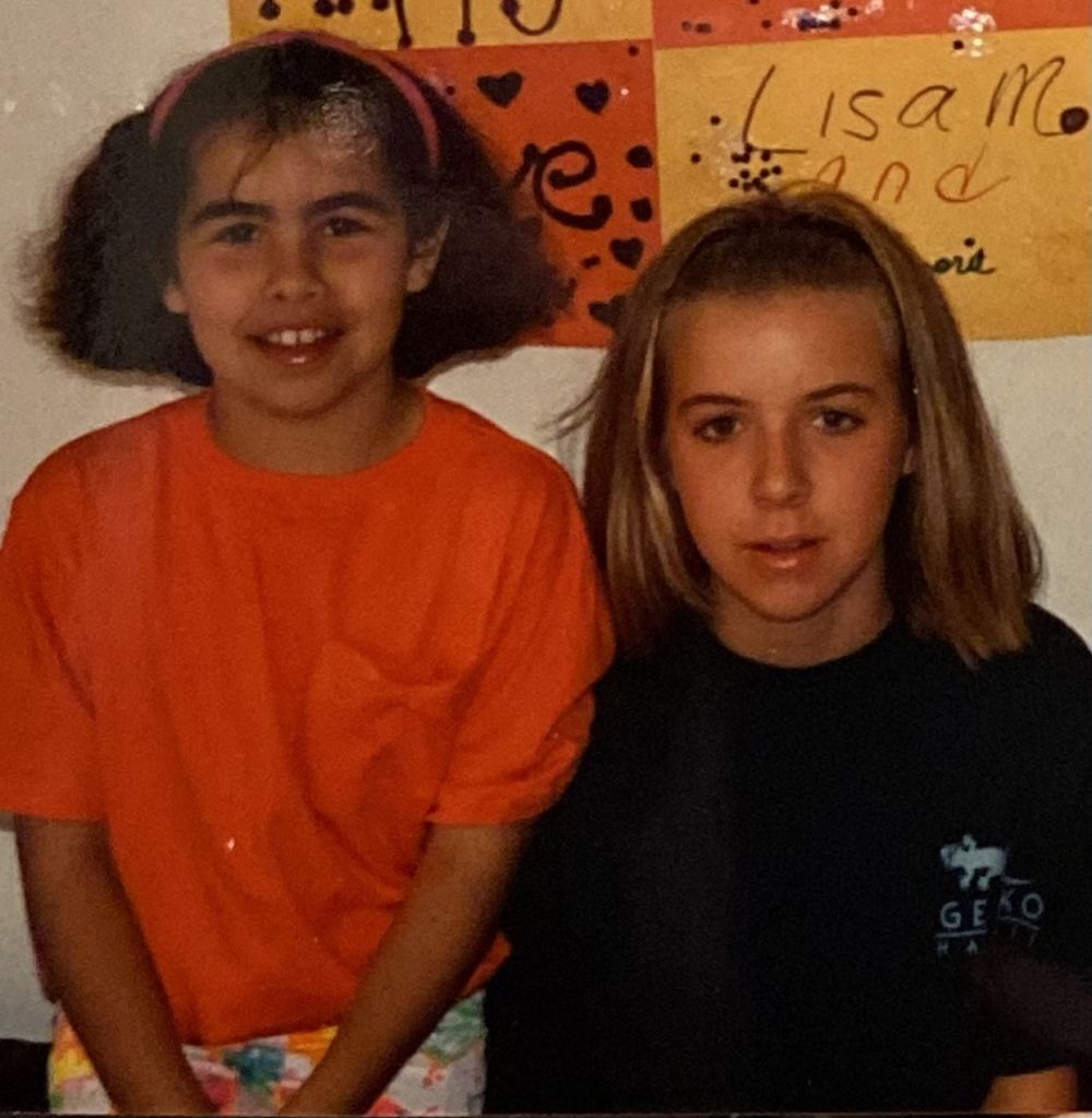 Lisa and Michelle as kids