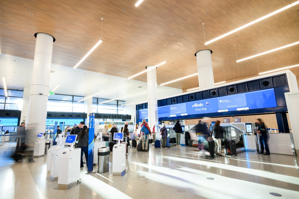 Alaska Airlines Seattle Lobby