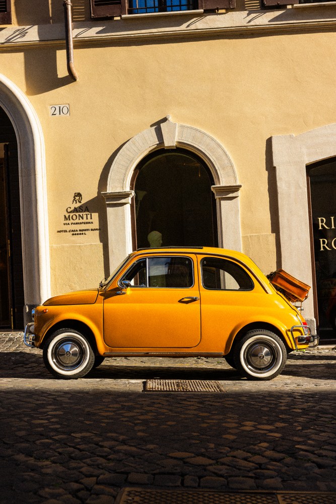 Car in Rome