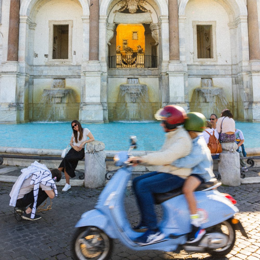 Rome on a scooter