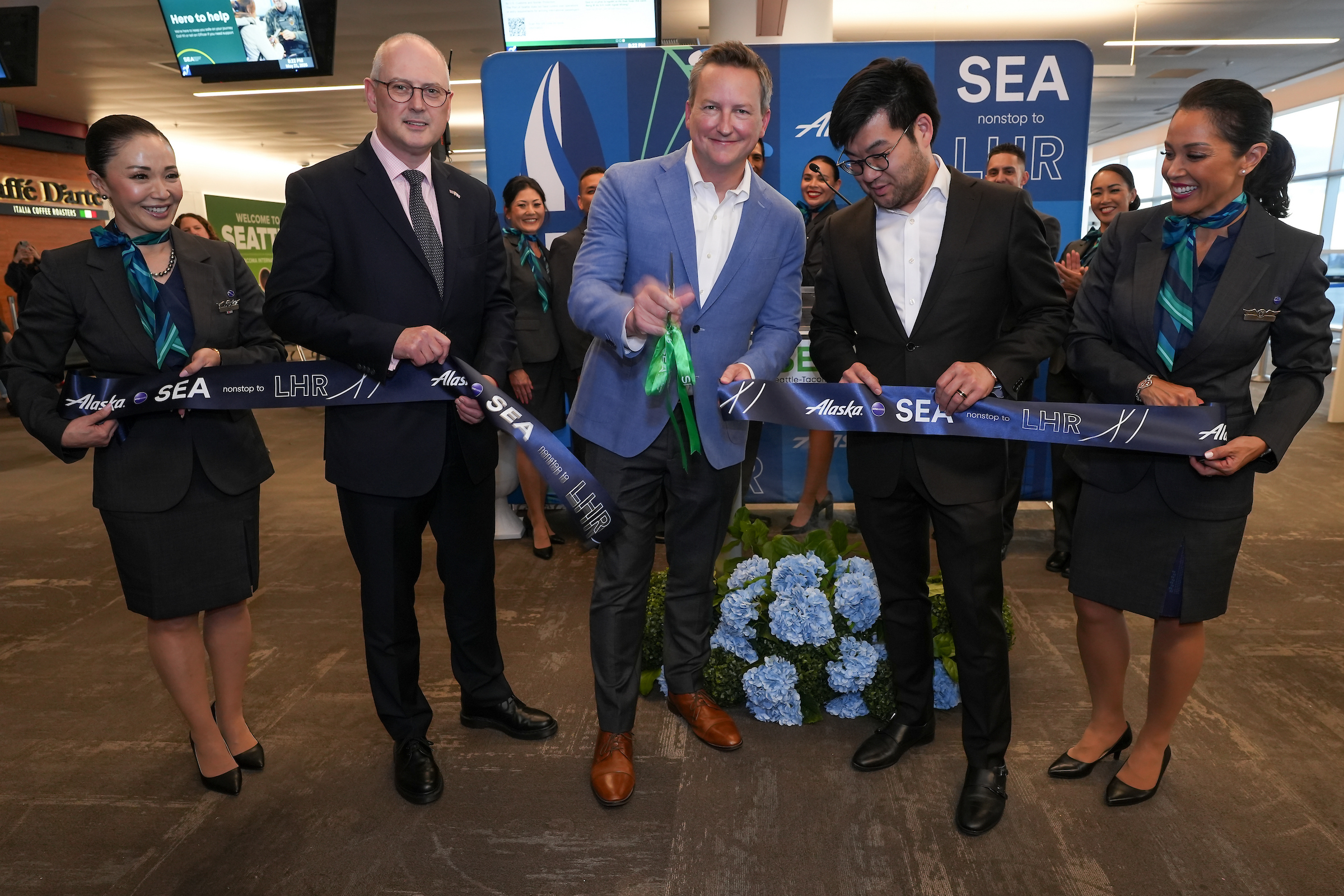 Ribbon cutting