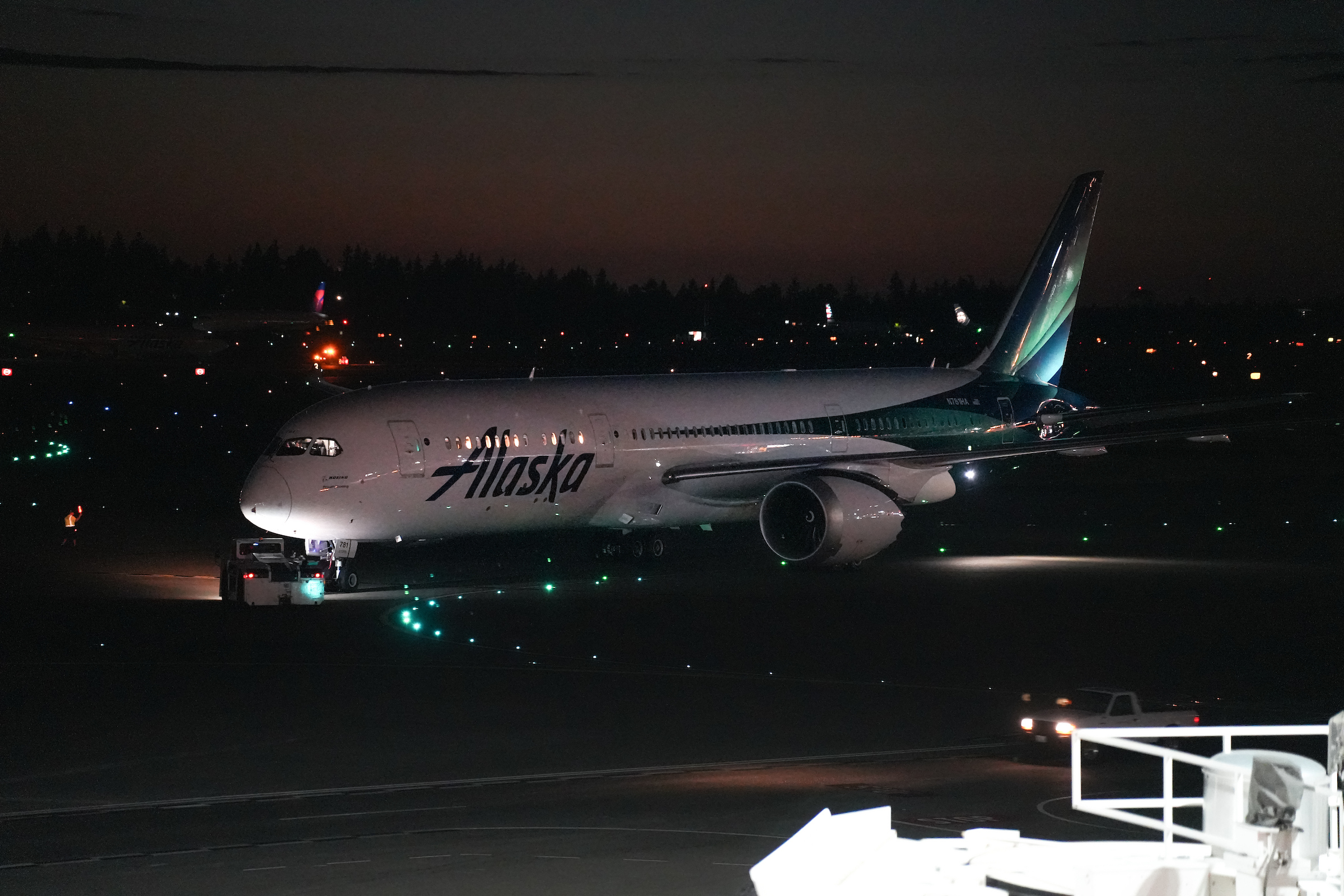 787 departure