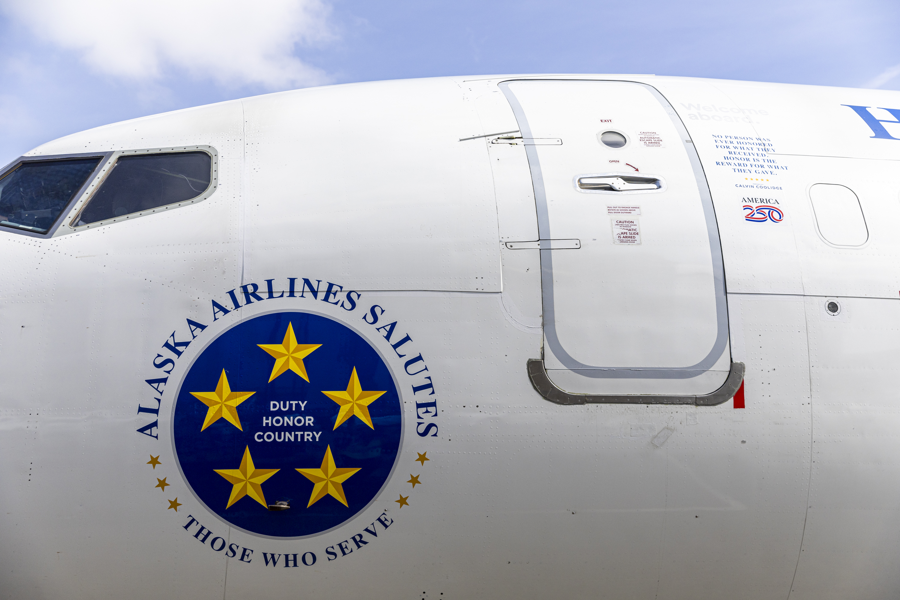 Honoring those who serve aircraft