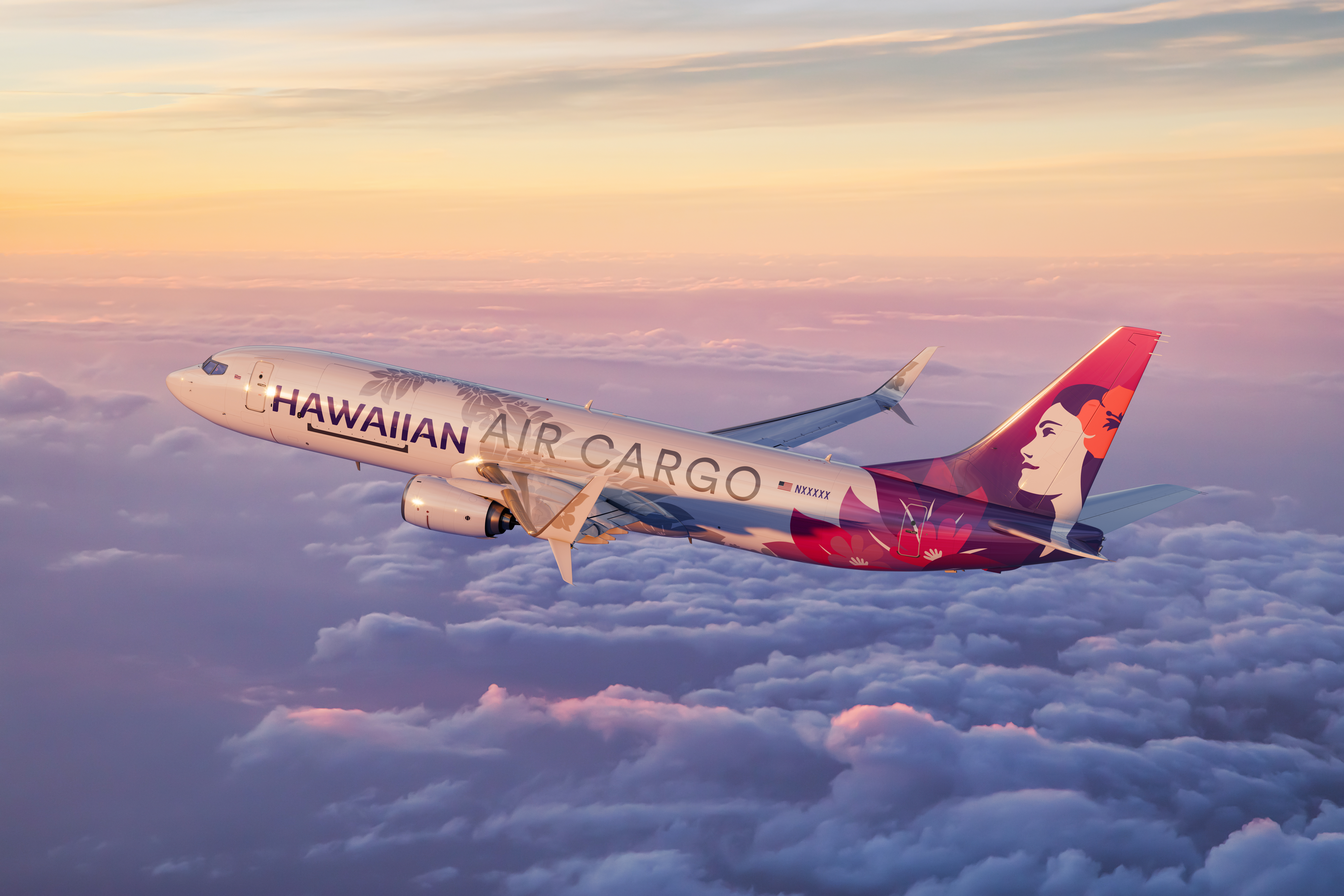 Hawaiian Air Cargo 737-800 BCF