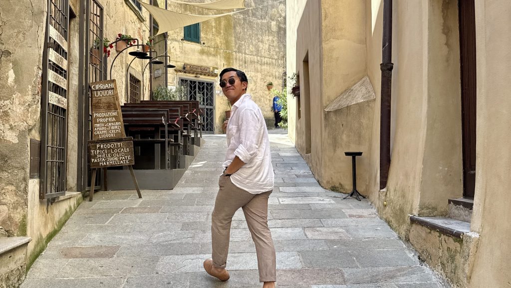 Chris Dong in Rome