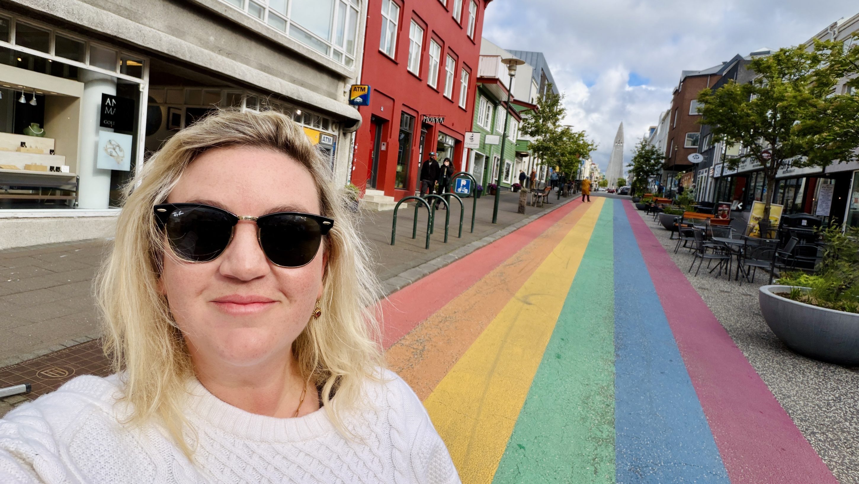 ReykjavikHERO Reykjavik rainbow road