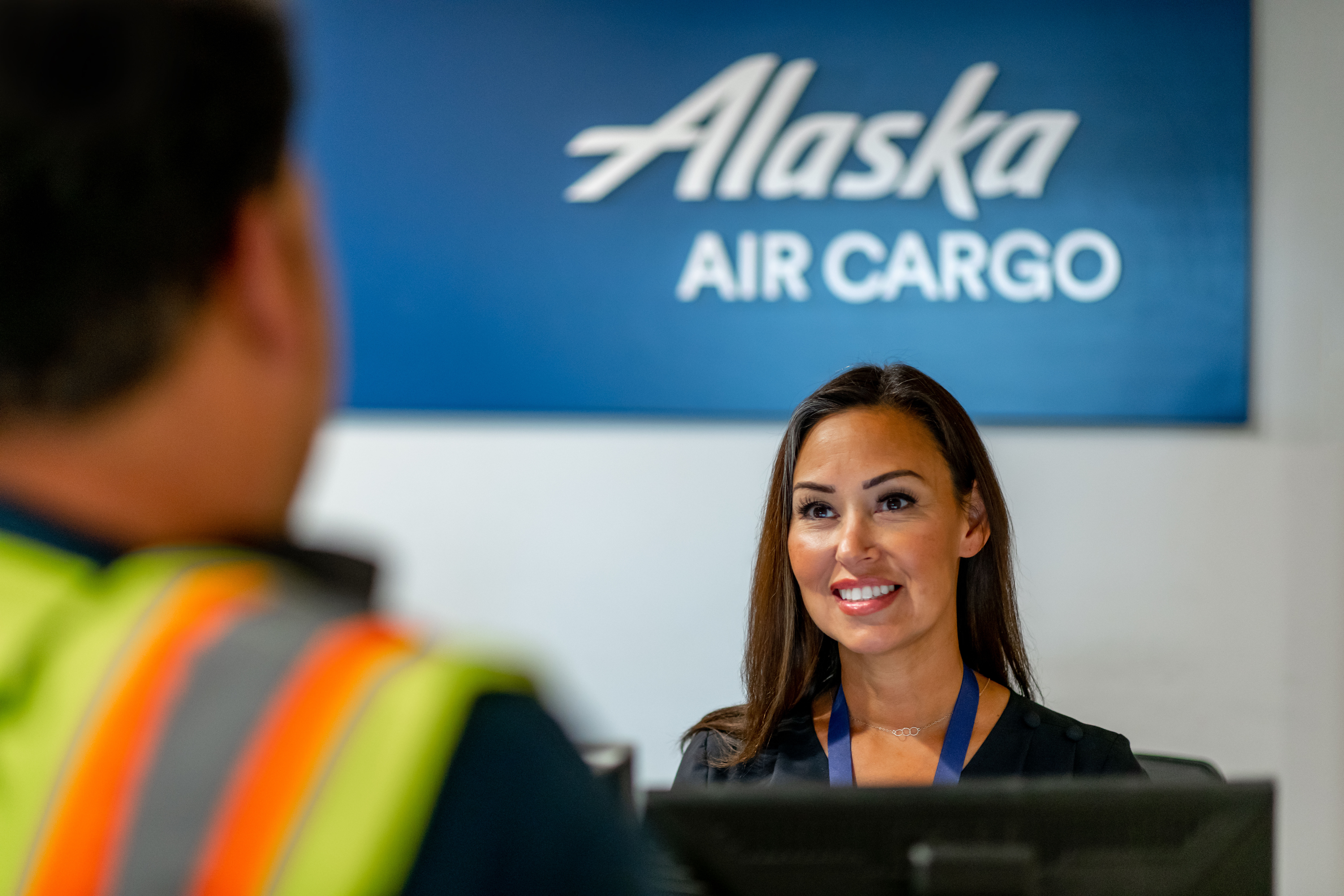 Alaska Air cargo agent