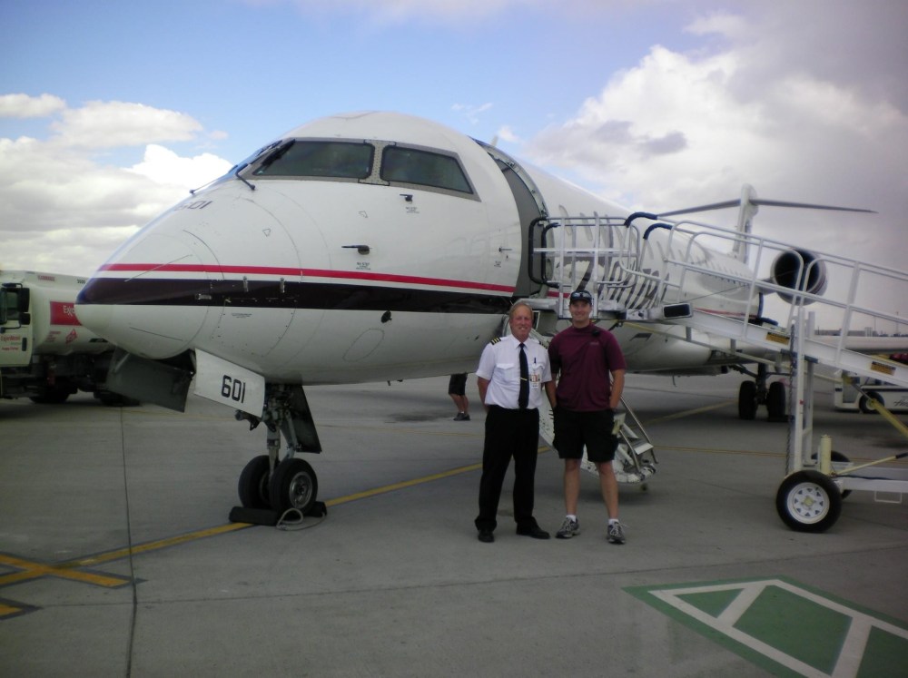 Andrew and his dad