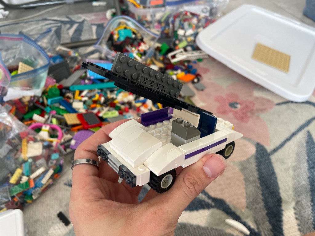 Lego ramp vehicle