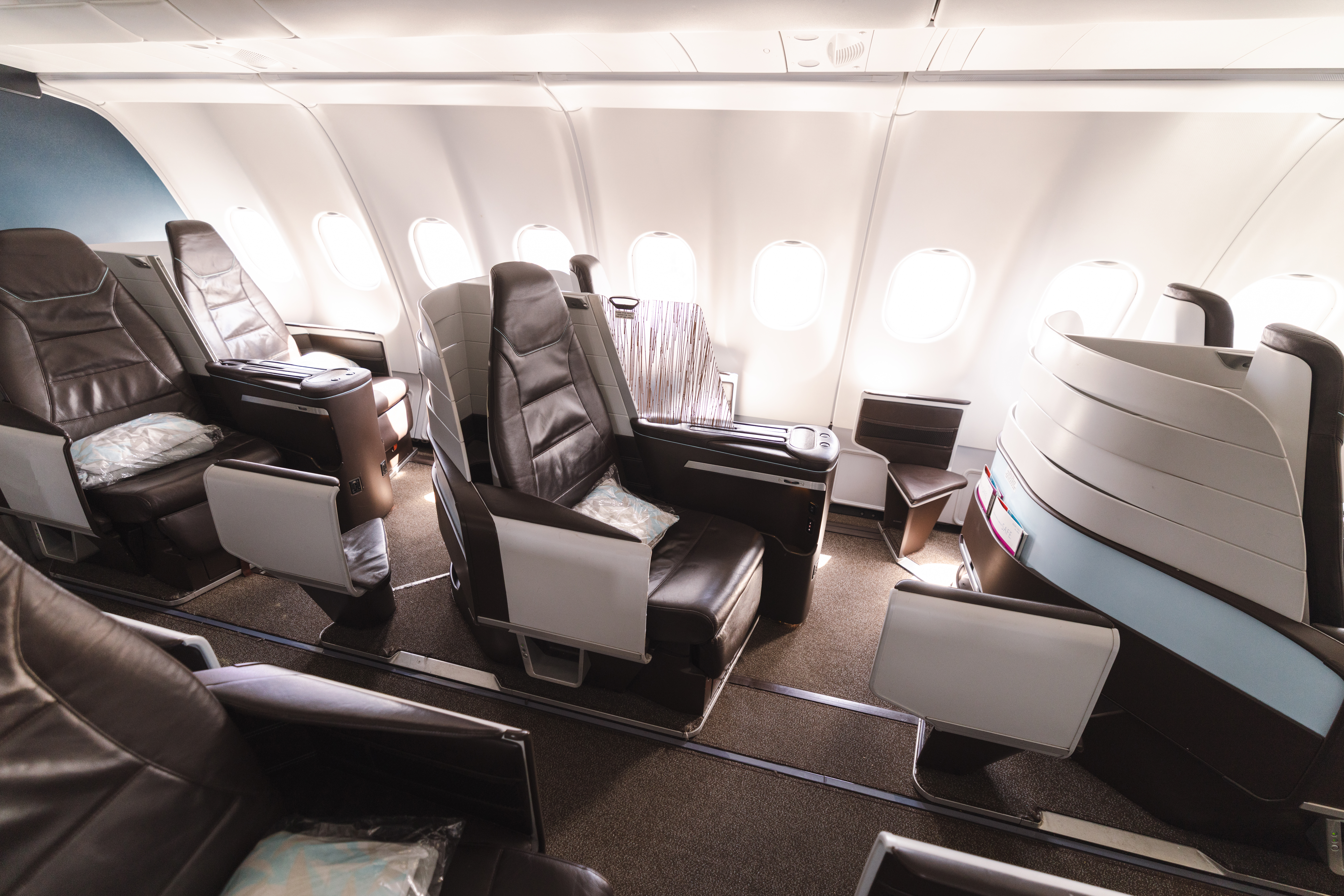 Airbus A330 first class lie-flat