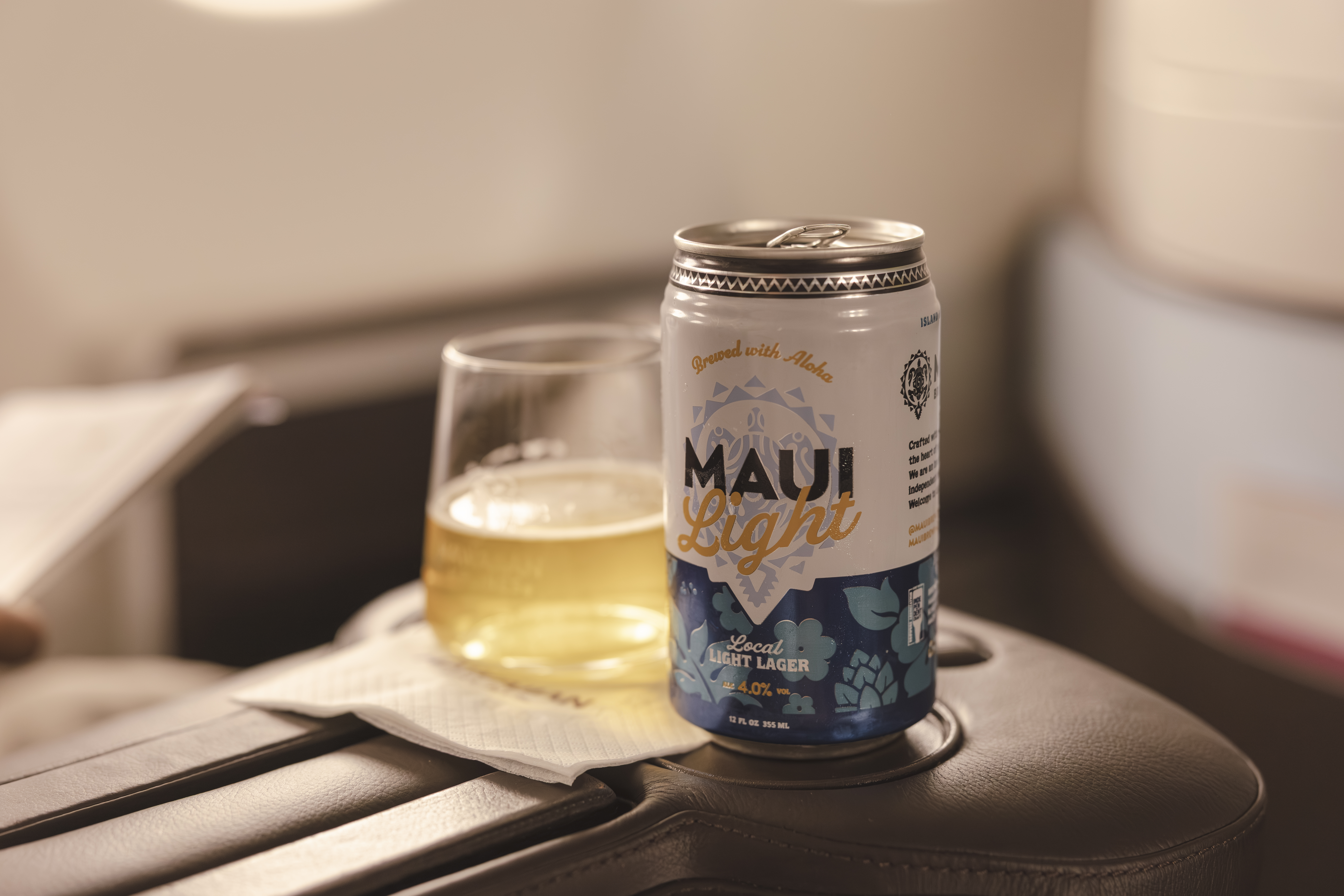 A330 first class maui brewing