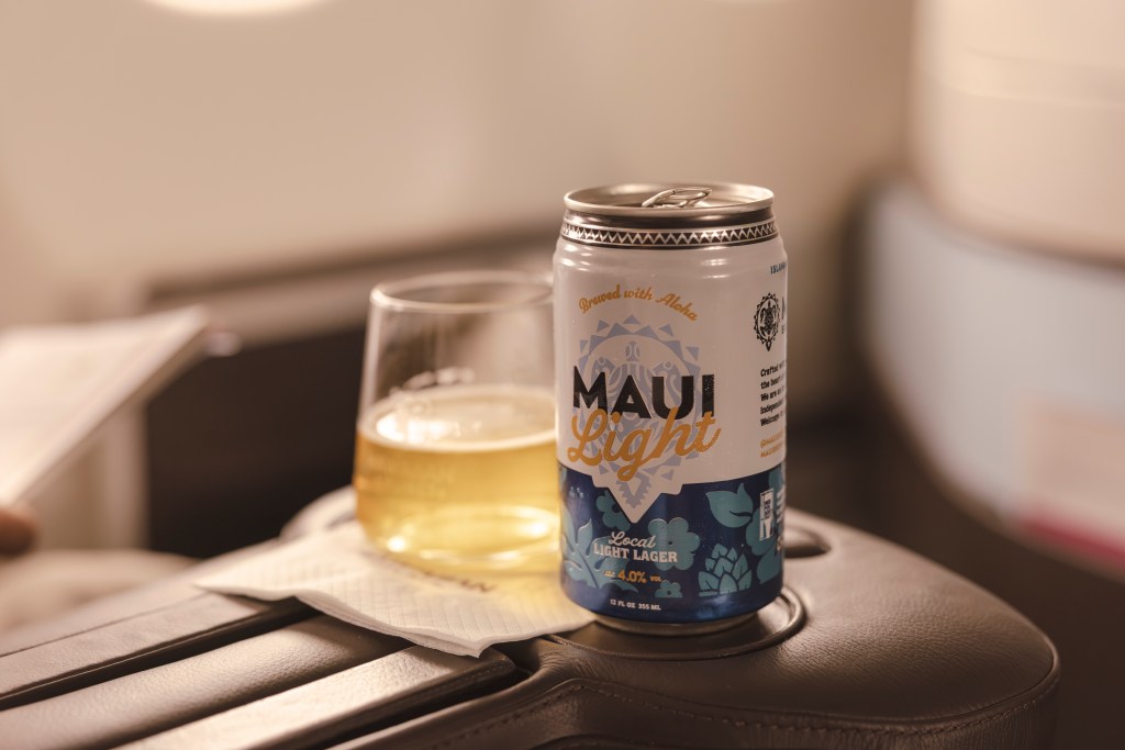 A330 first class maui brewing