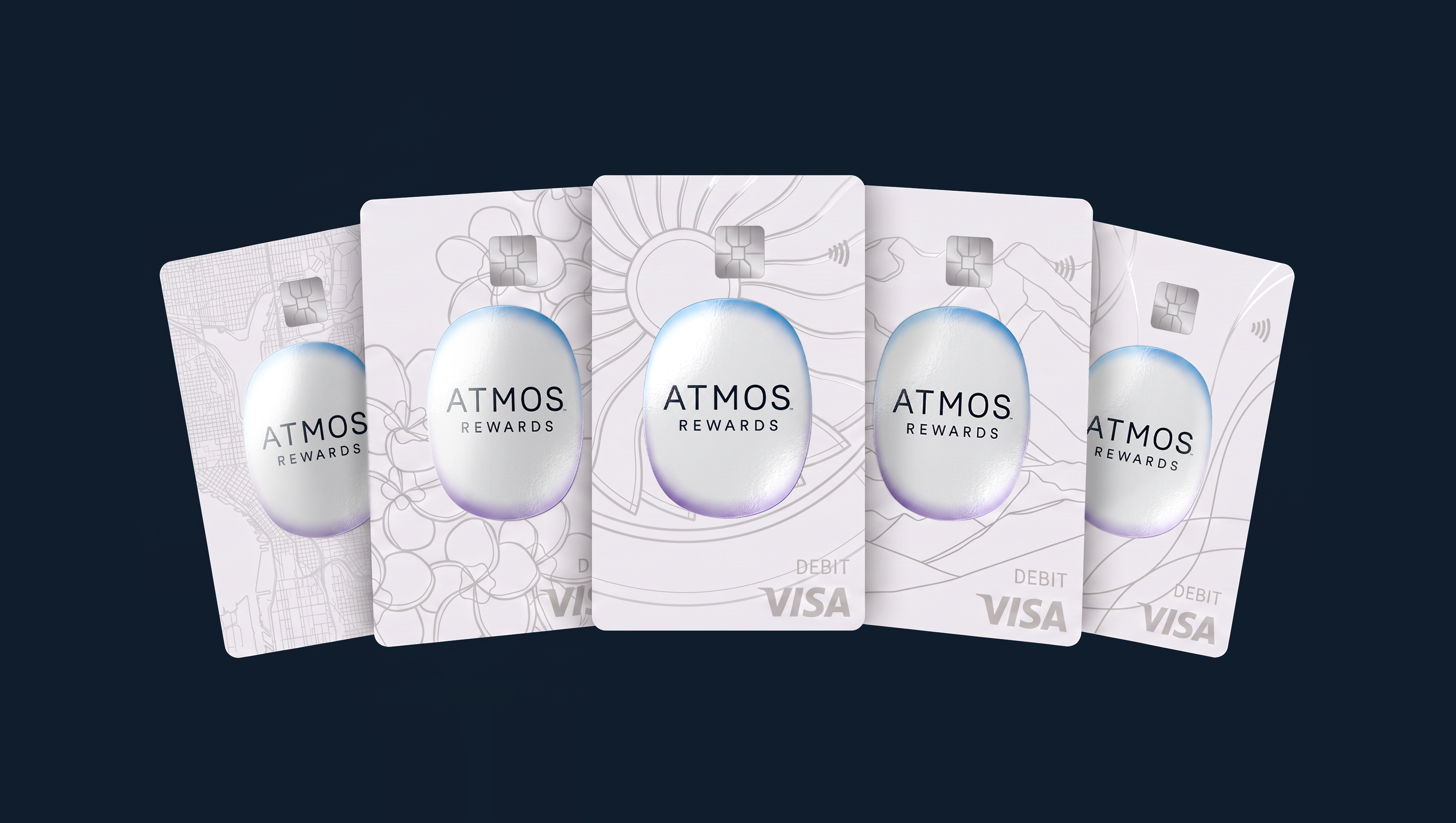 Atmos Debit Card Lineup