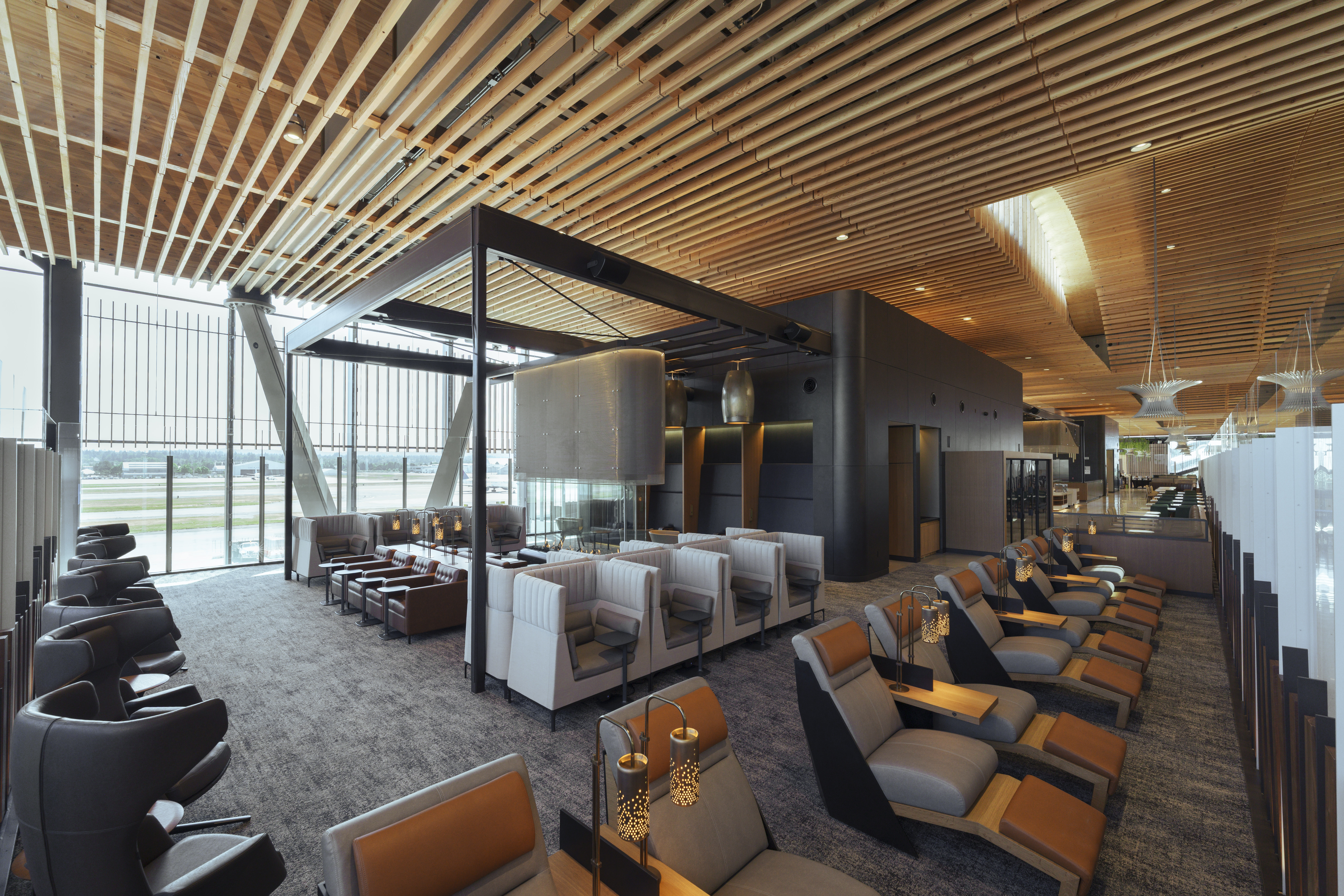 Wide shot of Alaska Lounge