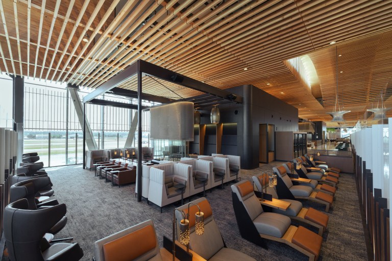 Wide shot of Alaska Lounge