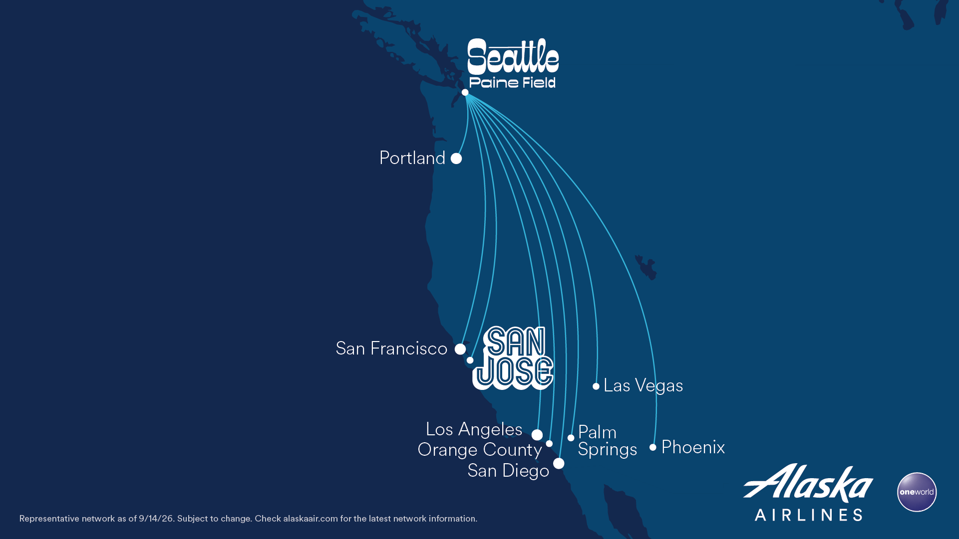 Paine Field Route Map