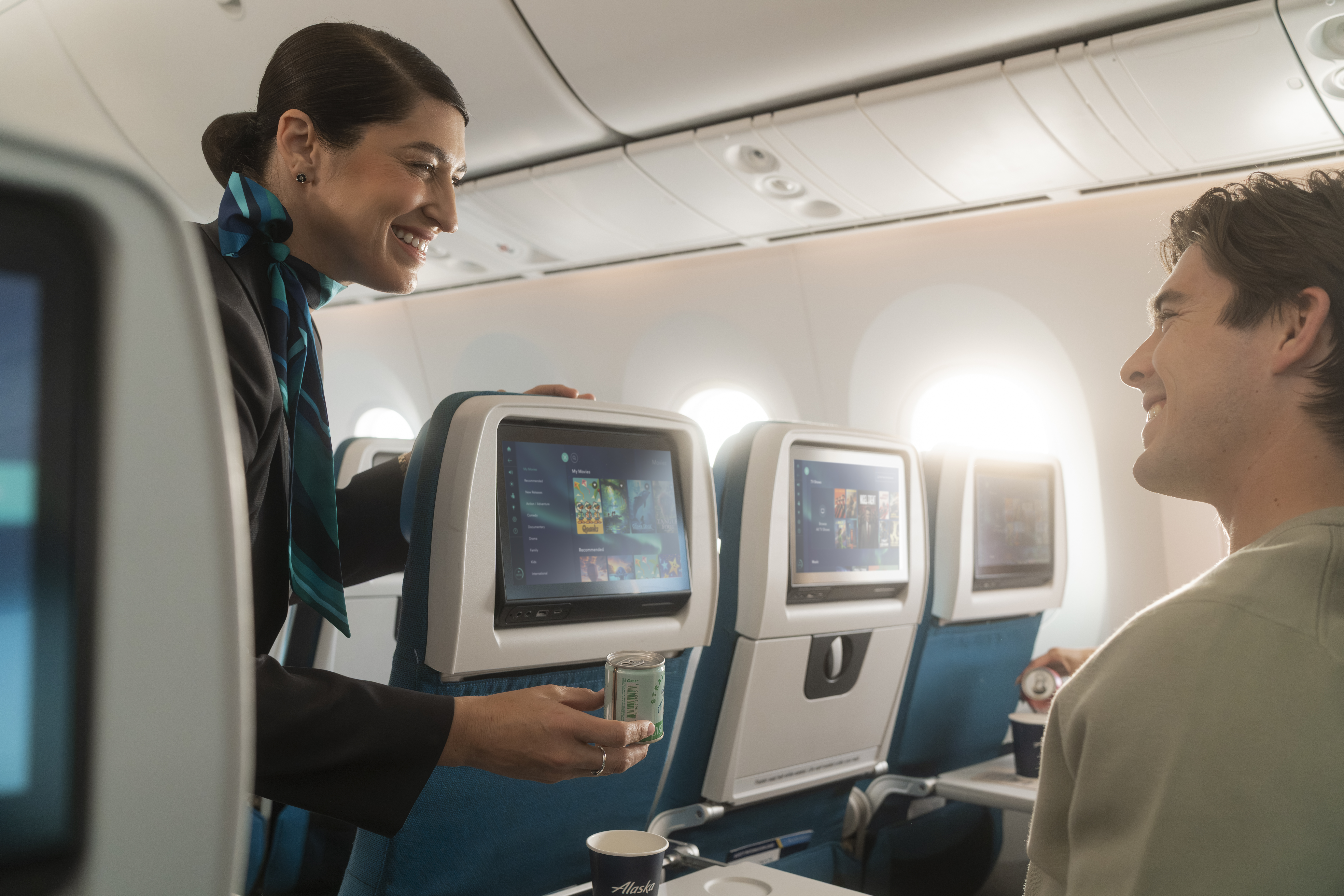 Boeing 787 flight attendant