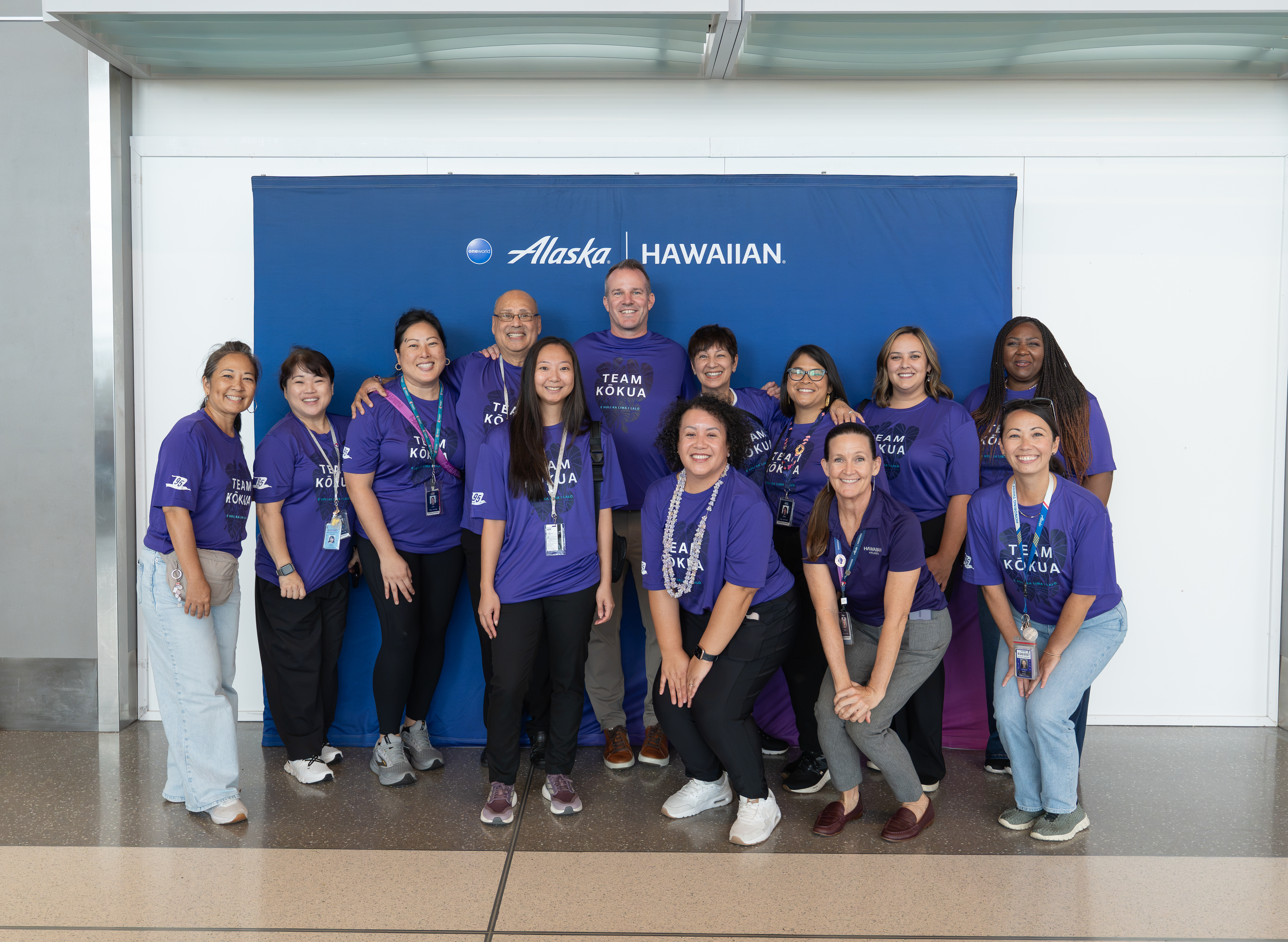 Team Kokua volunteers